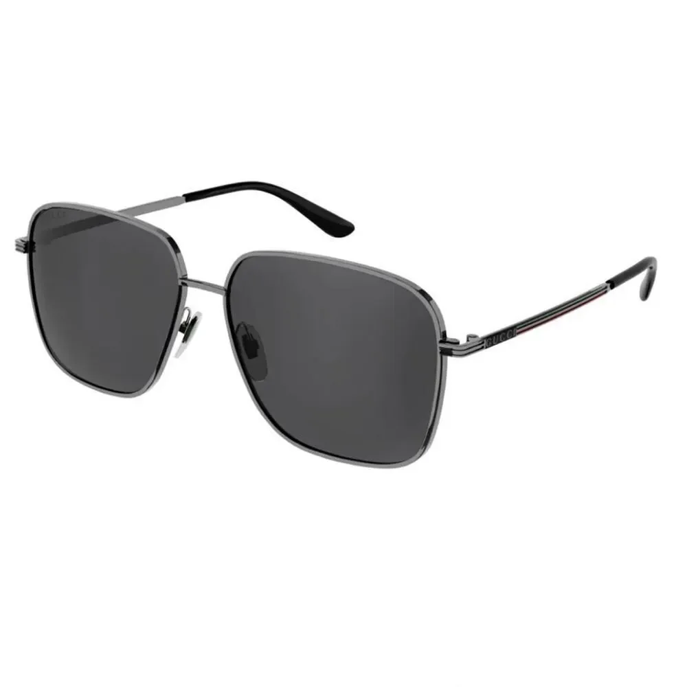 Gucci Silver Aviator‎ Sunglasses Gg097sa New With Tags No Box